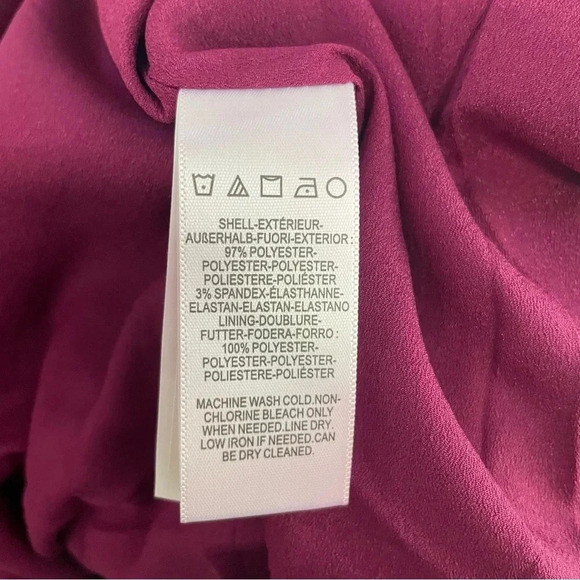 Dress the Population Louisa Butterfly Sleeve Cocktail Dress size large NEW - Picture 13 of 14